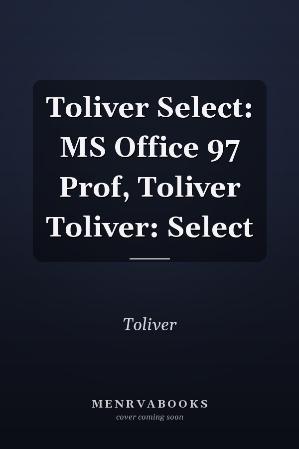Select: Microsoft Office 97 Professional