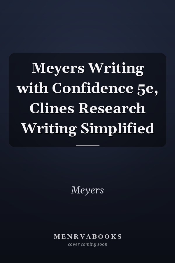 Writing with Confidence