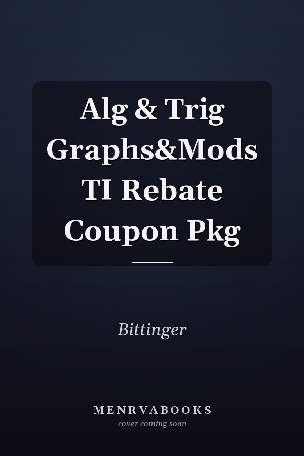 Algebra and Trigonometry: Graphs and Models
