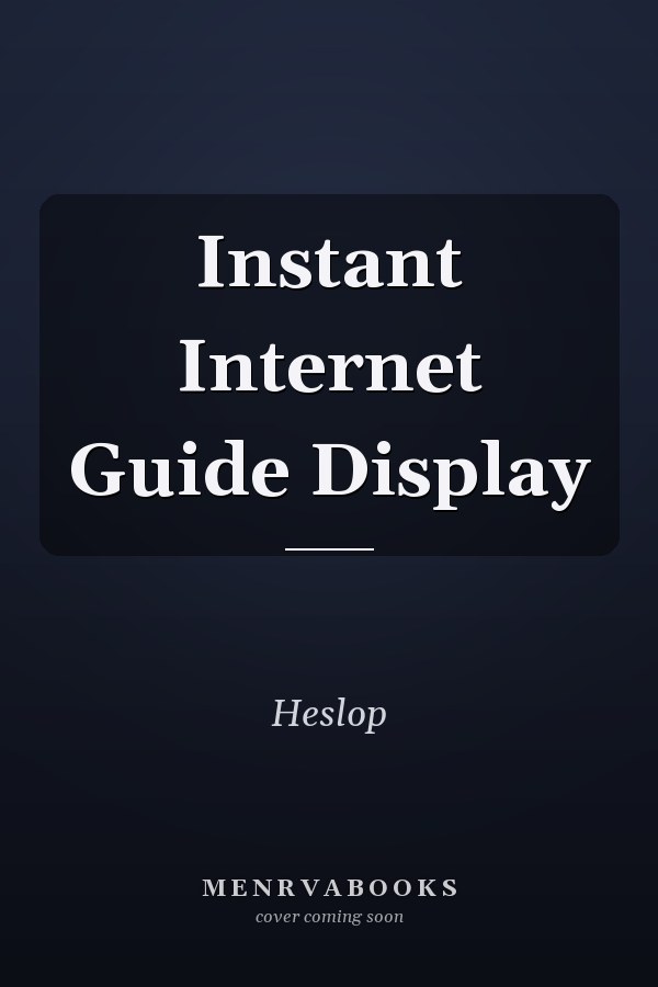 Instant Internet Guide Display