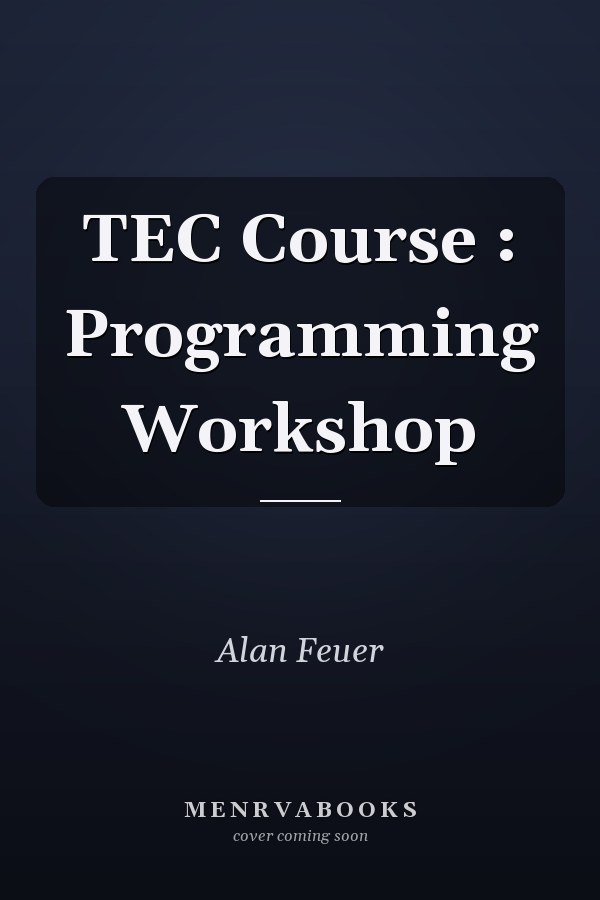 TEC Course: Programming Workshop