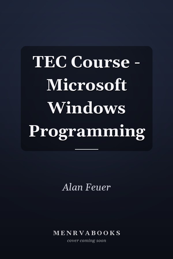 TEC Course: Microsoft Windows Programming