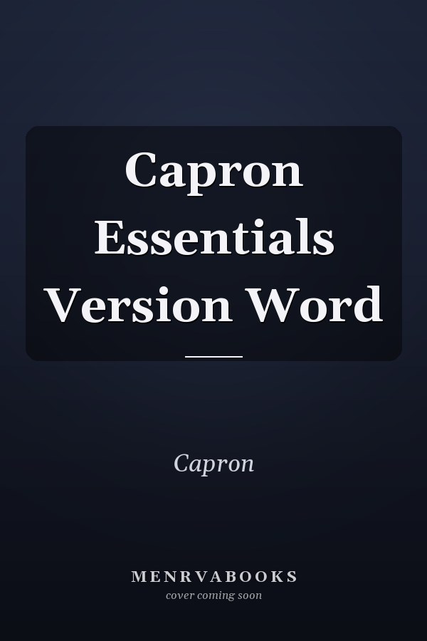 Capron Essentials: Word