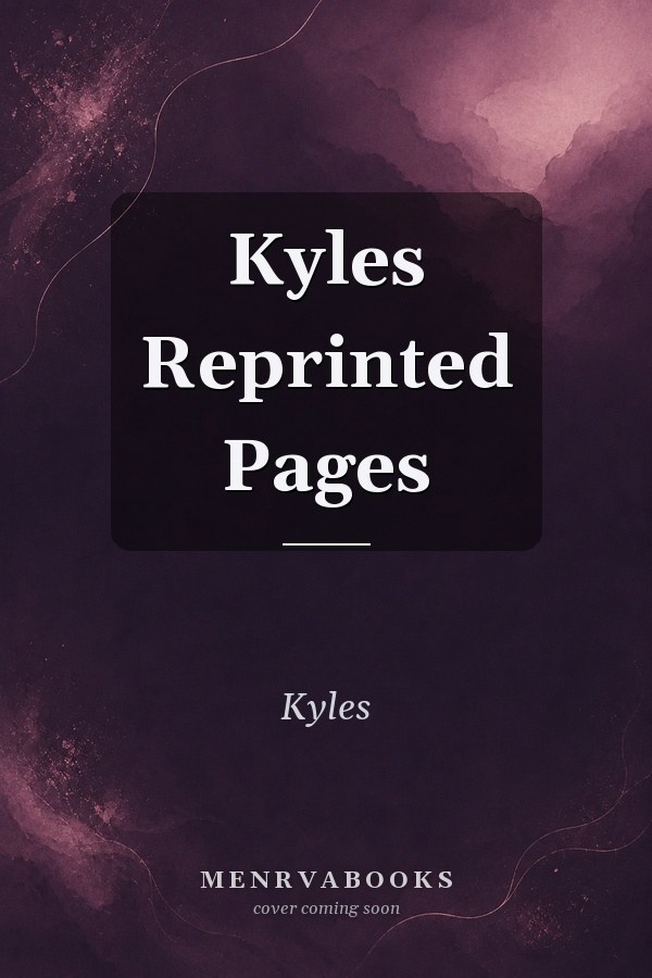 Kyles Reprinted Pages