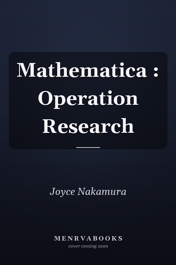 Mathematica: Operation Research