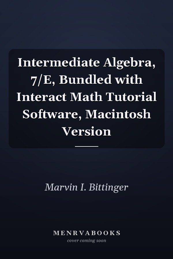 Intermediate Algebra