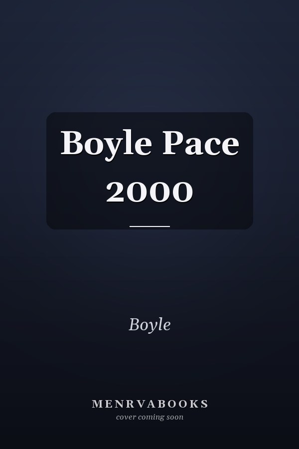 Boyle Pace 2000