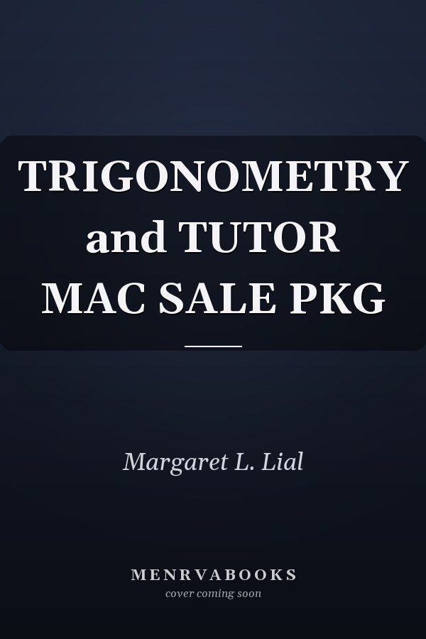Trigonometry and Tutor Mac Sale Pkg