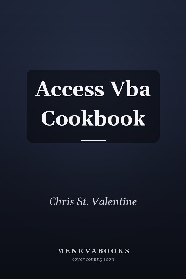 Access VBA Cookbook