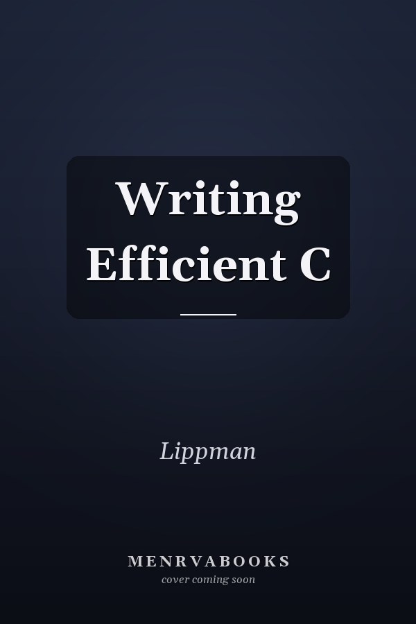 Writing Efficient C