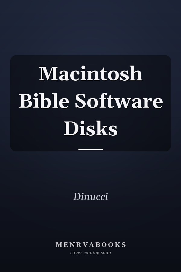 Macintosh Bible Software Disks
