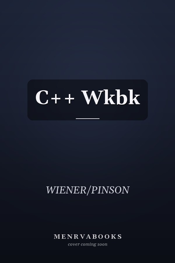 C++ Workbook