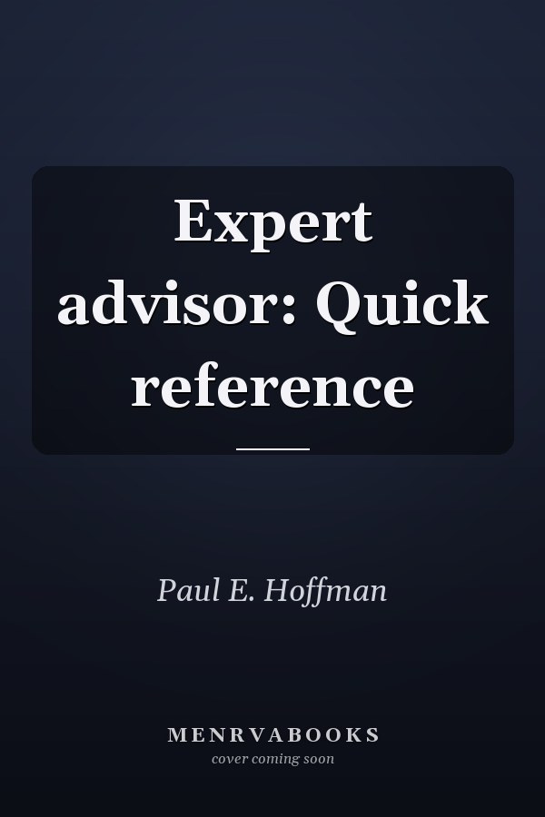 Expert Advisor: Quick Reference