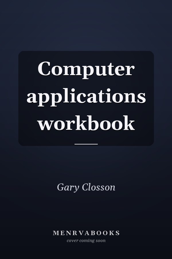 Computer Applications Workbook