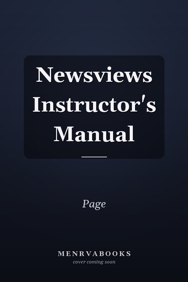 Newsviews Instructor's Manual