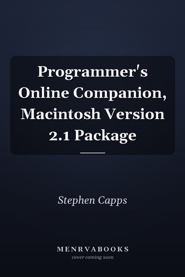 Programmer's Online Companion: Macintosh Version 2.1