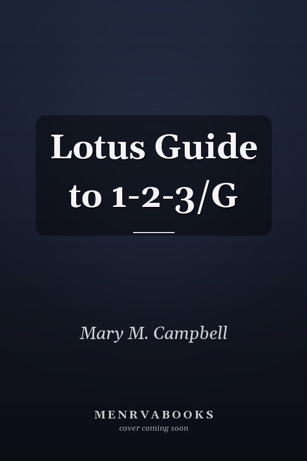 Lotus Guide to 1-2-3/G