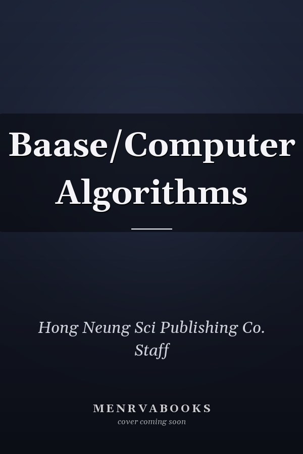 Computer Algorithms