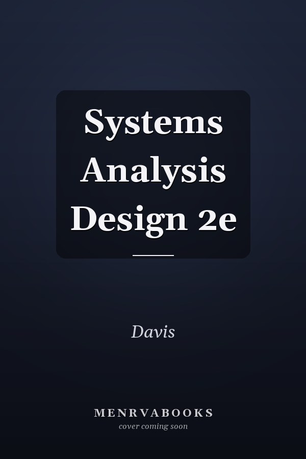 Systems Analysis and Design