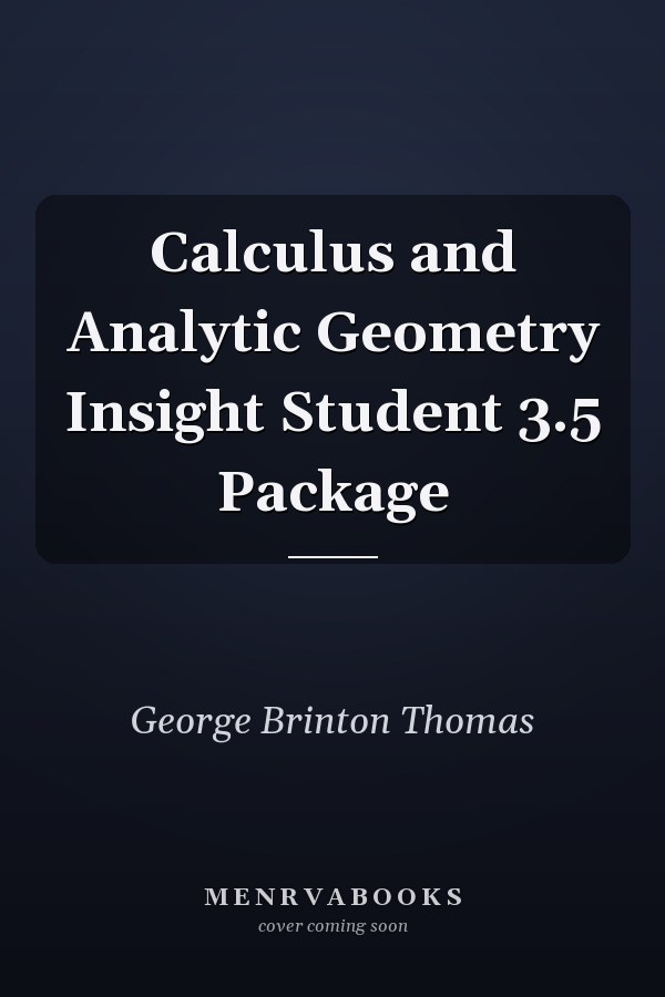 Calculus and Analytic Geometry
