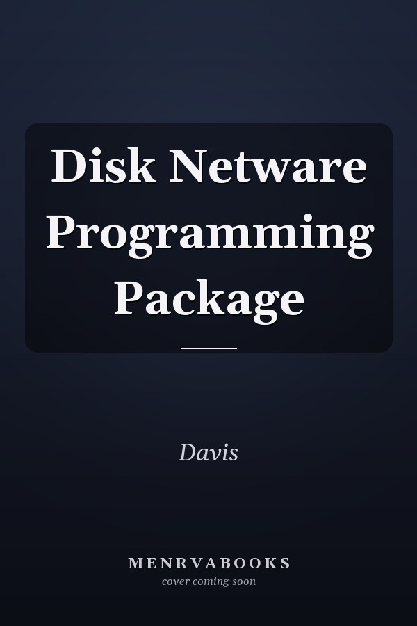 Disk Netware Programming Package