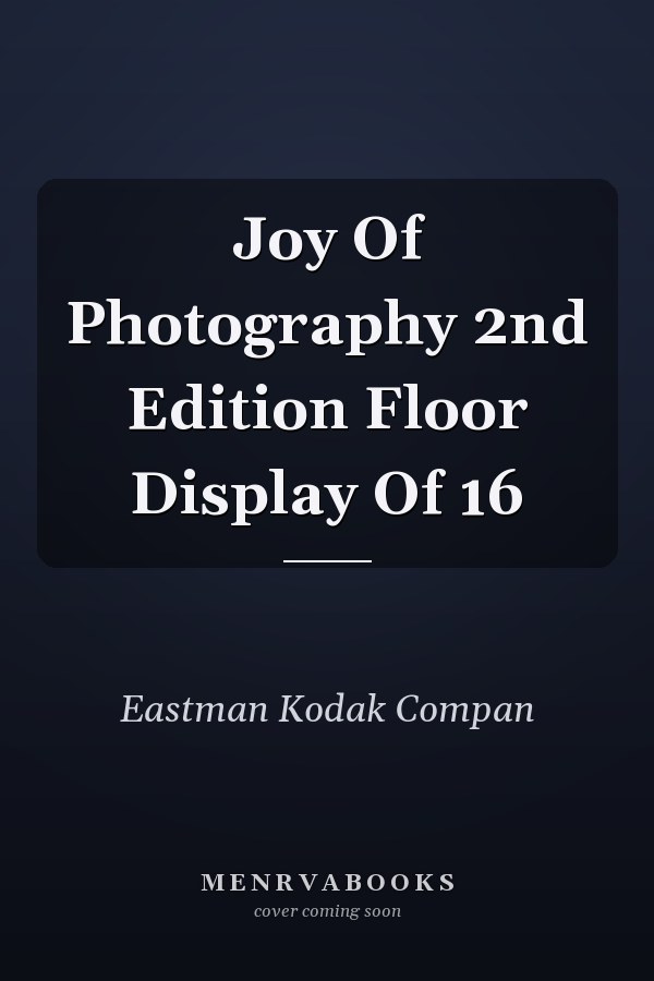 Joy of Photography