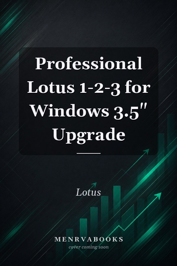 Professional Lotus 1-2-3 for Windows 3.5" Upgrade