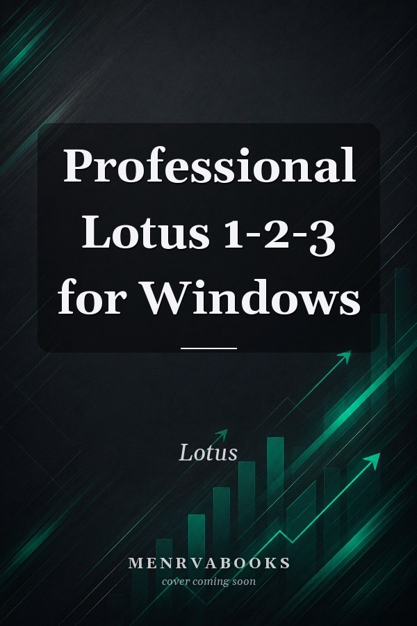 Professional Lotus 1-2-3 for Windows