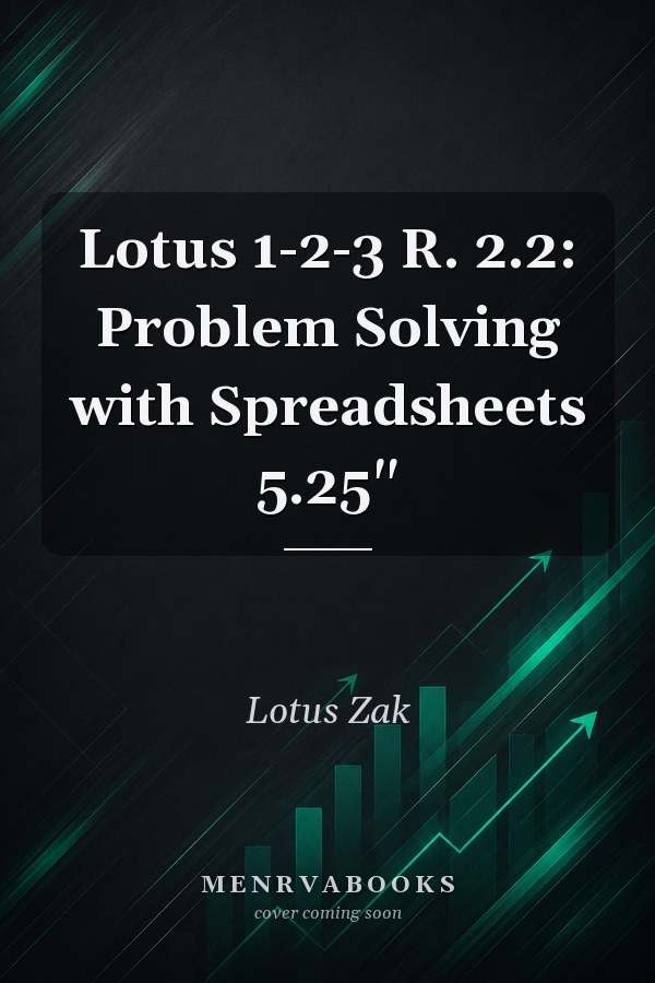 Lotus 1-2-3 R. 2.2: Problem Solving with Spreadsheets 5.25"