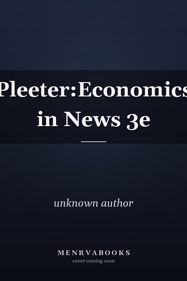 Pleeter: Economics in News