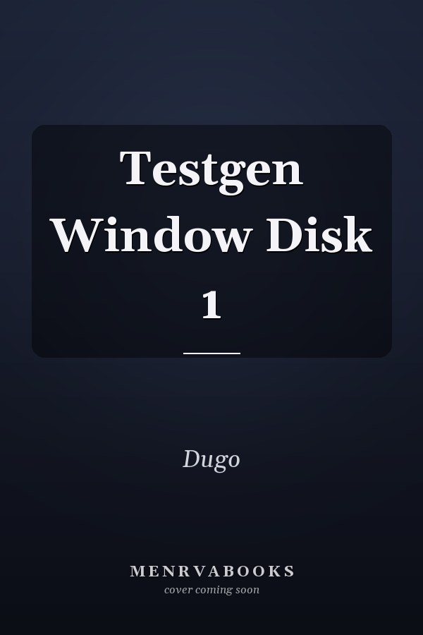 Testgen Window Disk 1