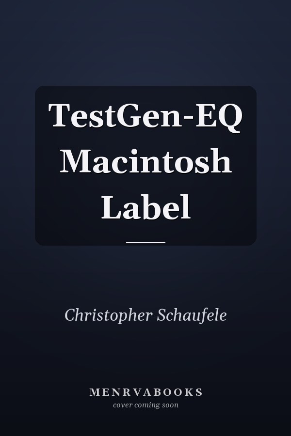 TestGen-EQ Macintosh Label