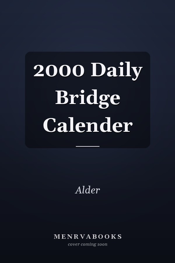 2000 Daily Bridge Calendar