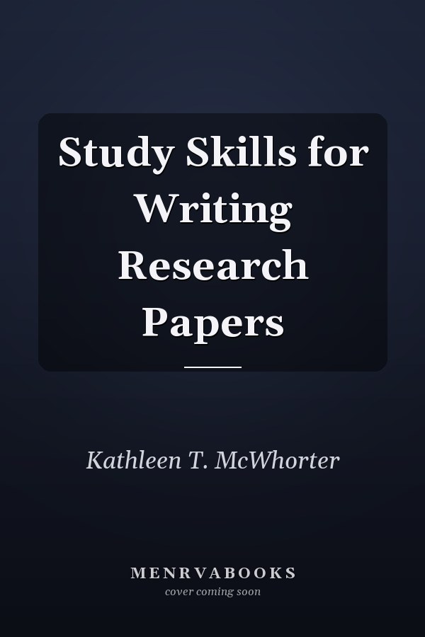 Study Skills for Writing Research Papers