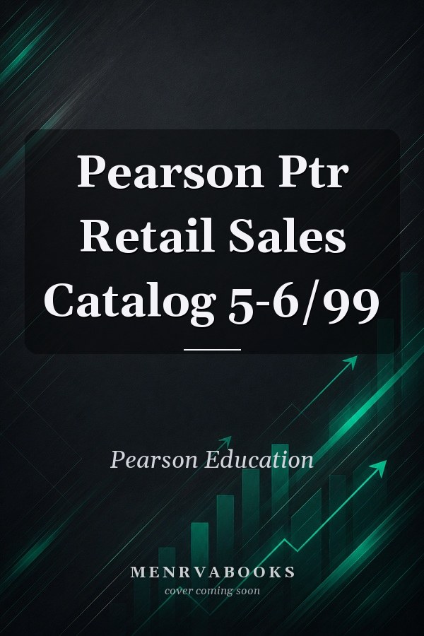 Pearson Ptr Retail Sales Catalog 5-6/99