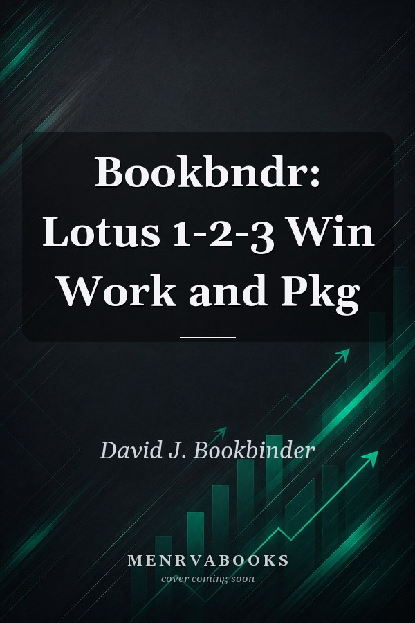 Bookbndr: Lotus 1-2-3 Win Work and Pkg