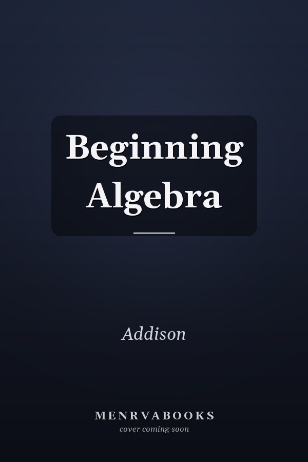 Beginning Algebra