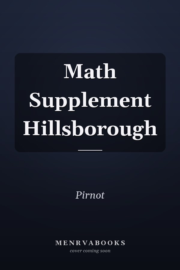 Math Supplement Hillsborough