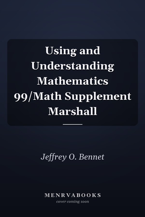 Using and Understanding Mathematics