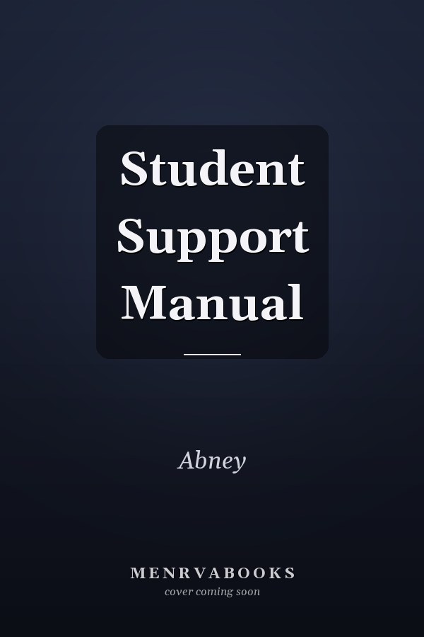 Student Support Manual