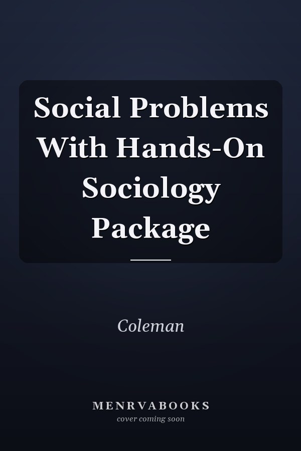 Social Problems With Hands-On Sociology Package