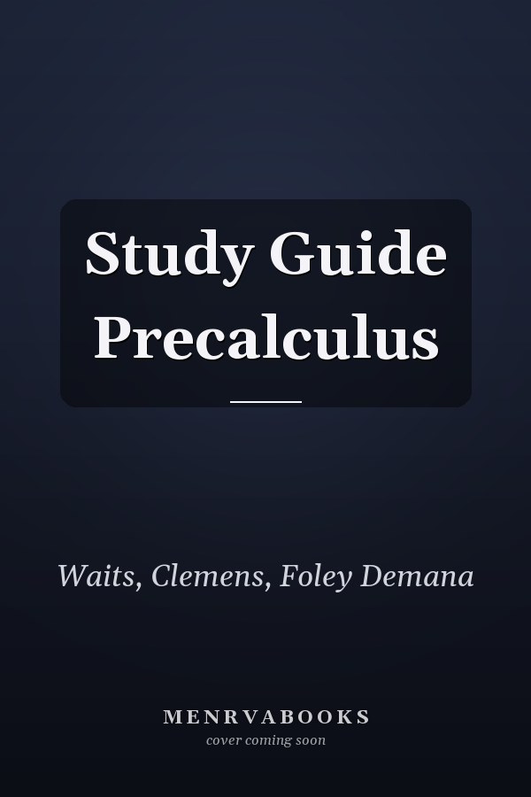 Study Guide Precalculus