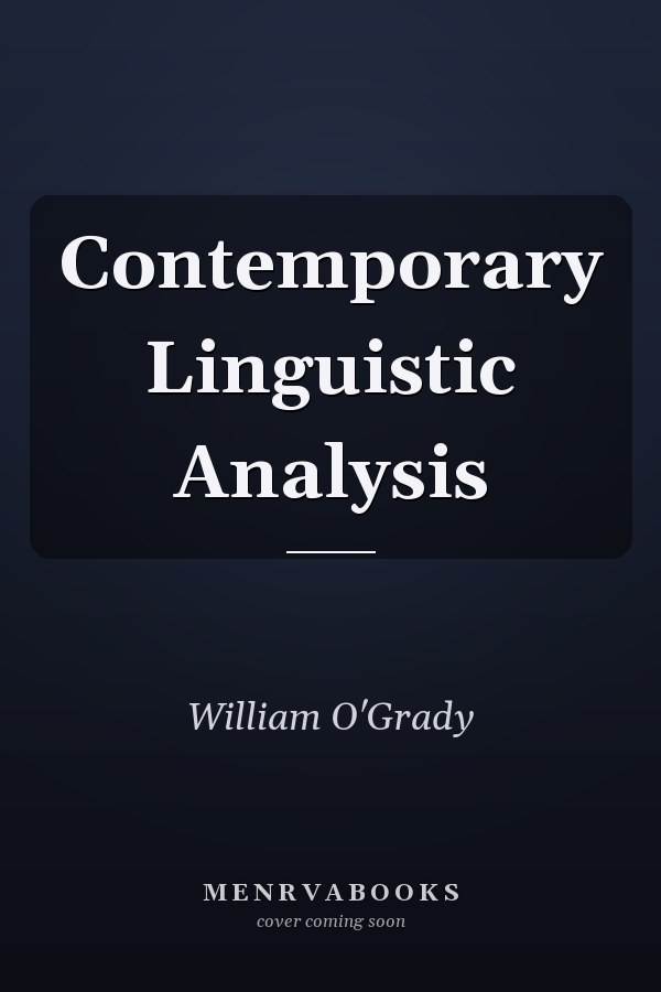 Contemporary Linguistic Analysis