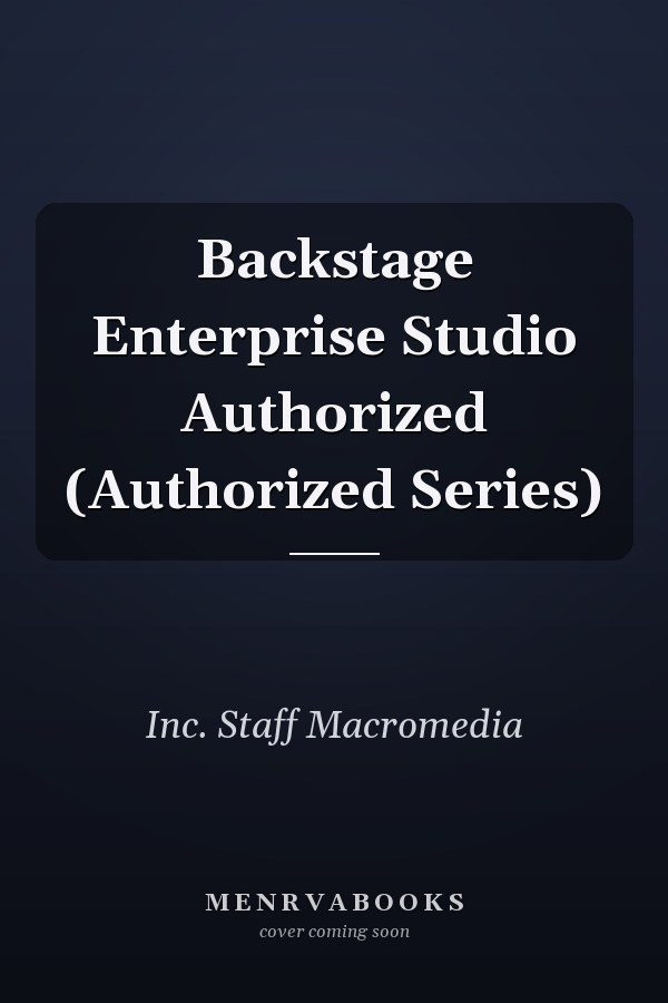 Backstage Enterprise Studio Authorized