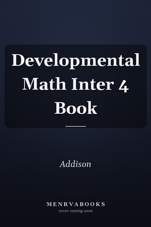 Developmental Math: Intermediate 4