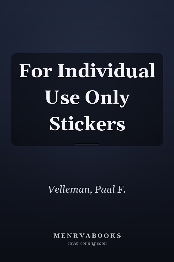 For Individual Use Only Stickers