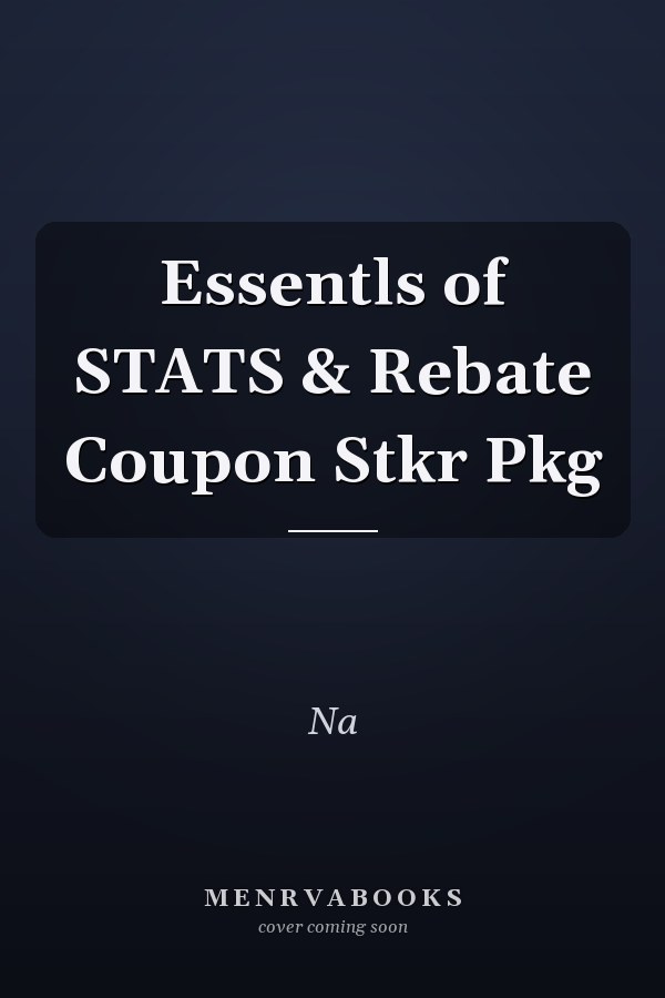 Essentials of Statistics