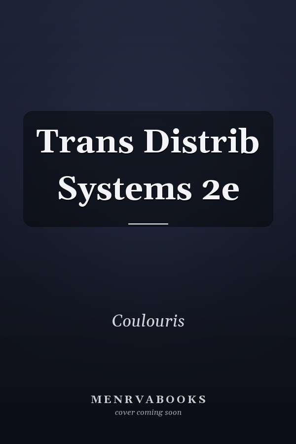 Distributed Systems: Concepts and Design