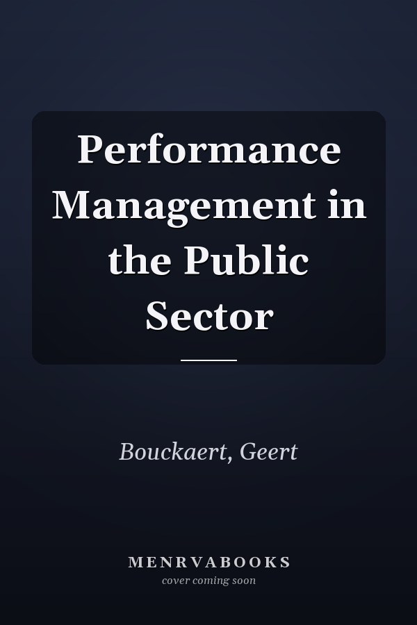 Performance Management in the Public Sector