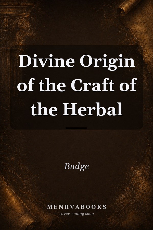 Divine Origin of the Craft of the Herbal